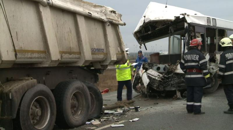 Accident autocar Ploiesti