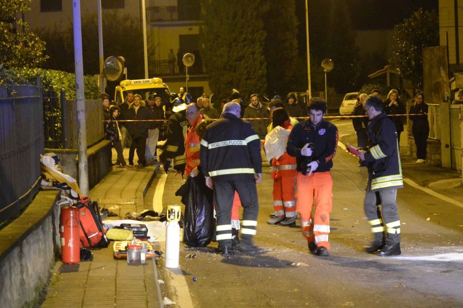 Arezzo roman accident Italia