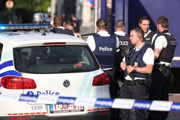 Charleroi Belgia Politie