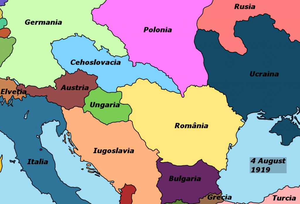Romania 4-AUG-1919